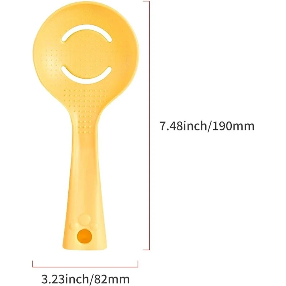 5-in-1 Egg Separator Potato Masher Garlic Crusher Kitchen Spoon Self Standing